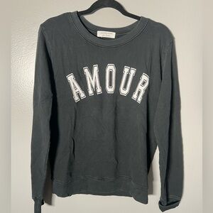 Free People Daydreamer Black Sweater‎